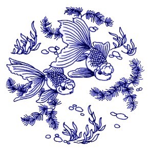 中國青花瓷傳統圖案寓意全集