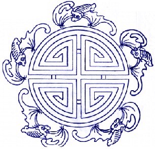 中國青花瓷傳統圖案寓意全集