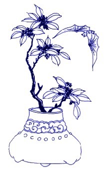中國青花瓷傳統圖案寓意全集