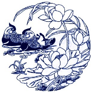 中國青花瓷傳統圖案寓意全集
