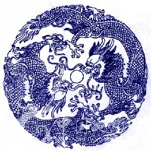 中國青花瓷傳統圖案寓意全集