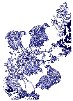 中國青花瓷傳統圖案寓意全集