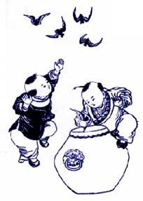 中國青花瓷傳統圖案寓意全集