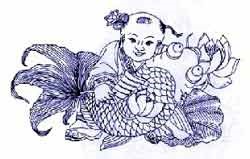 中國青花瓷傳統圖案寓意全集